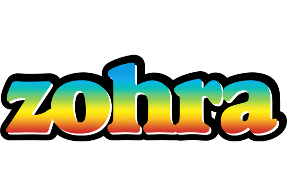Zohra color logo