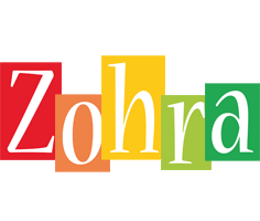 Zohra colors logo