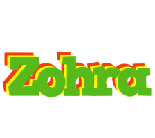 Zohra crocodile logo