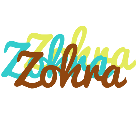 Zohra cupcake logo