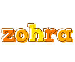 Zohra desert logo