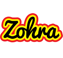 Zohra flaming logo