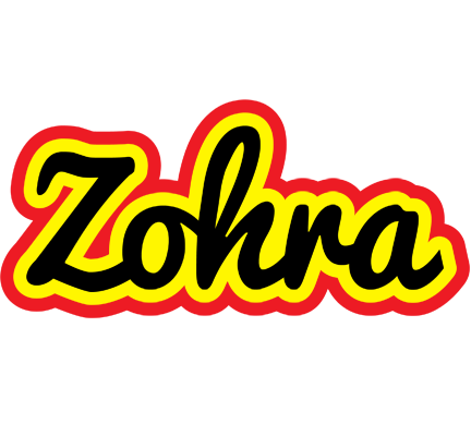 Zohra flaming logo