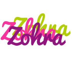 Zohra flowers logo