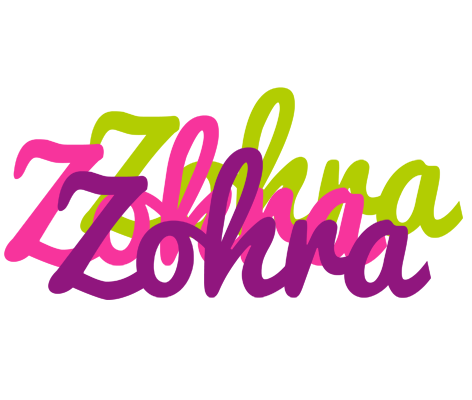 Zohra flowers logo