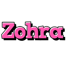 Zohra girlish logo