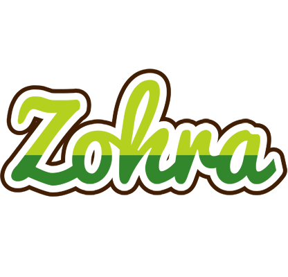 Zohra golfing logo