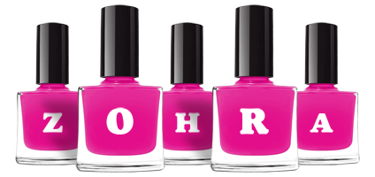 Zohra nails logo