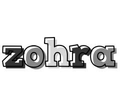 Zohra night logo