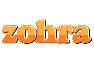 Zohra orange logo