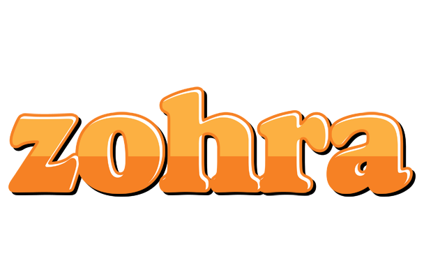 Zohra orange logo