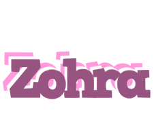 Zohra relaxing logo