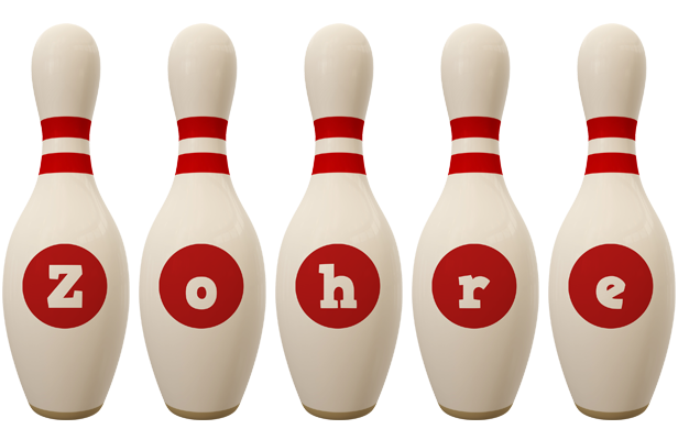 Zohre bowling-pin logo