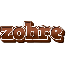 Zohre brownie logo