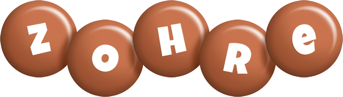 Zohre candy-brown logo