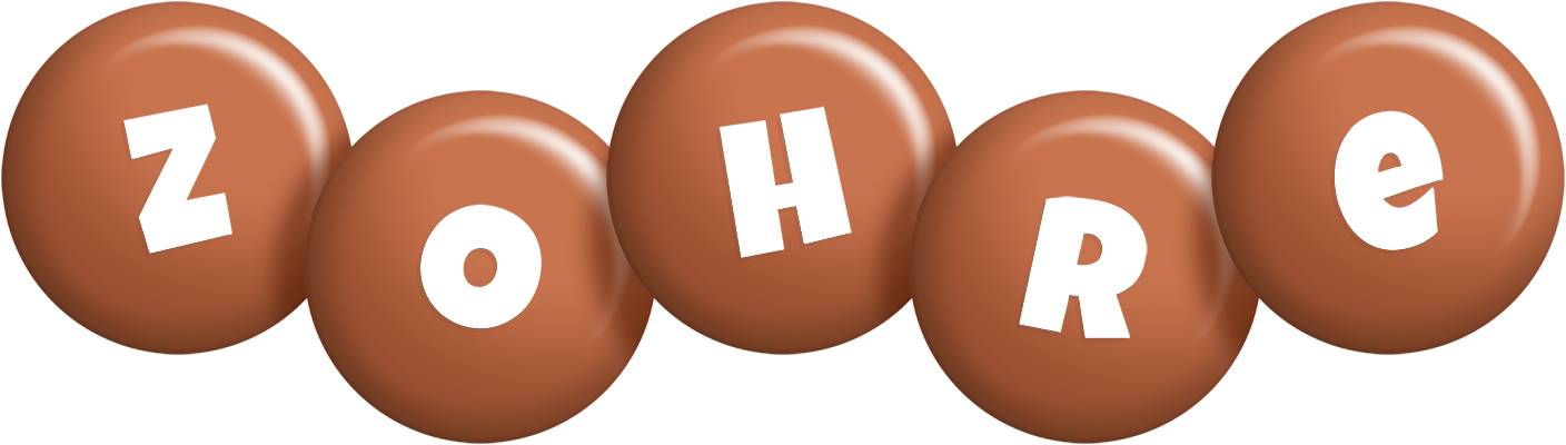 Zohre candy-brown logo