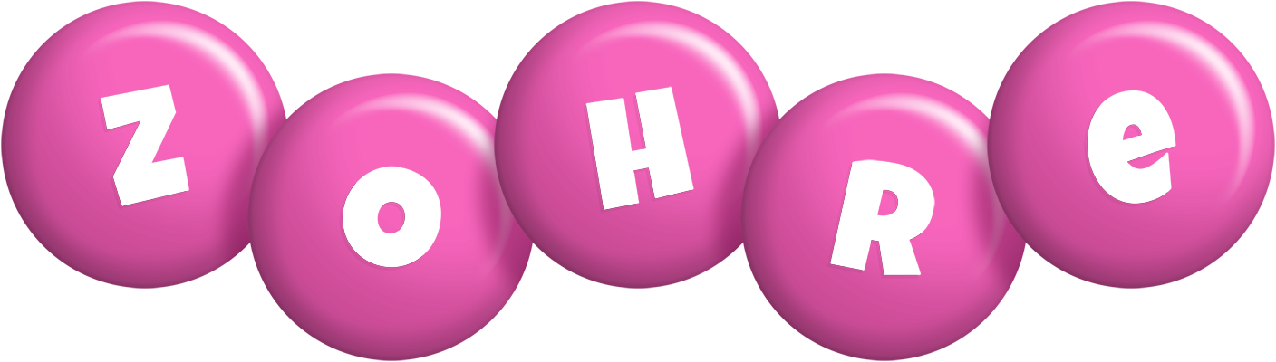 Zohre candy-pink logo