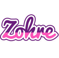 Zohre cheerful logo