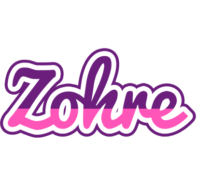Zohre cheerful logo