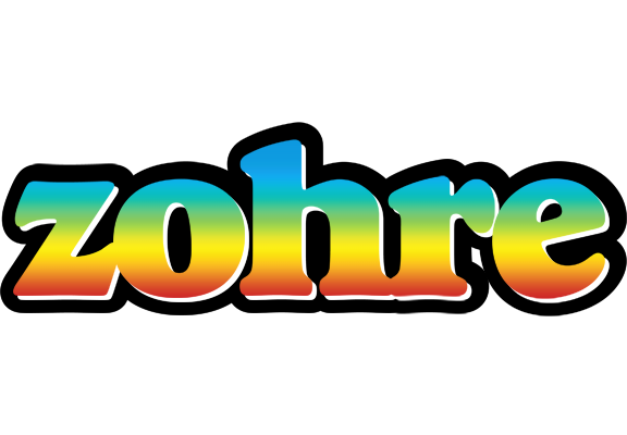 Zohre color logo