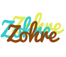 Zohre cupcake logo