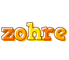 Zohre desert logo