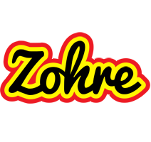 Zohre flaming logo