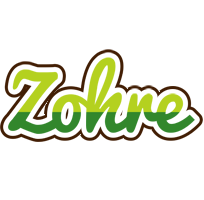 Zohre golfing logo