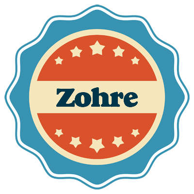 Zohre labels logo