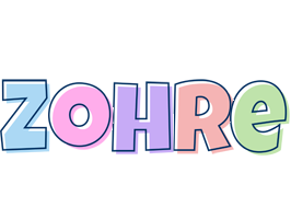 Zohre pastel logo