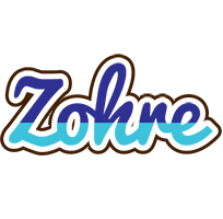 Zohre raining logo