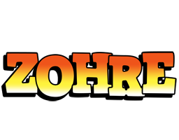 Zohre sunset logo