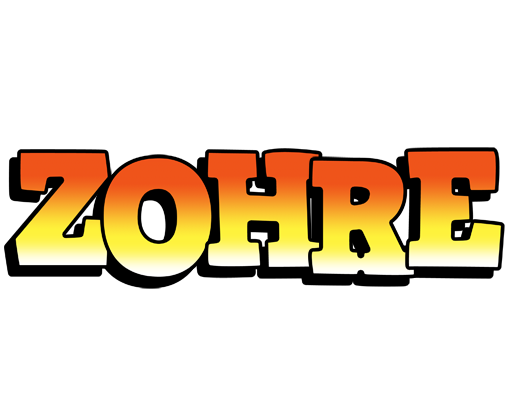 Zohre sunset logo