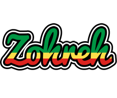 Zohreh african logo