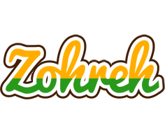 Zohreh banana logo