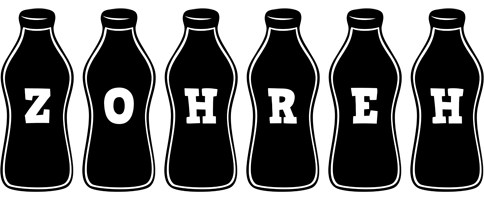 Zohreh bottle logo