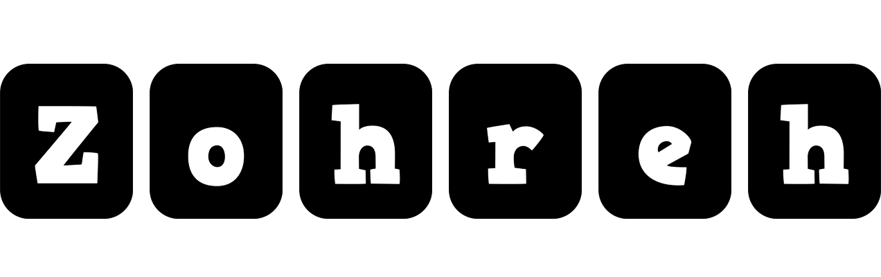 Zohreh box logo