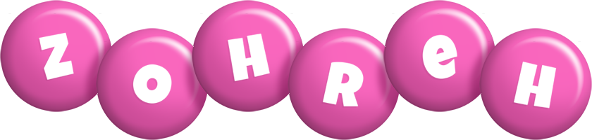 Zohreh candy-pink logo