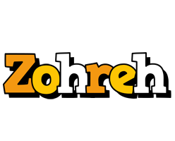 Zohreh cartoon logo