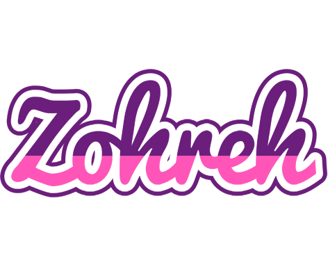 Zohreh cheerful logo