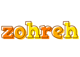 Zohreh desert logo