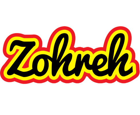 Zohreh flaming logo
