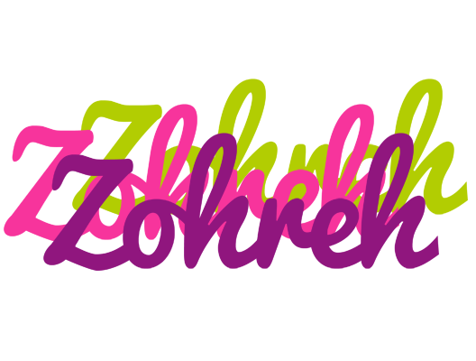 Zohreh flowers logo