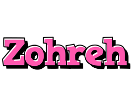 Zohreh girlish logo