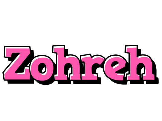 Zohreh girlish logo