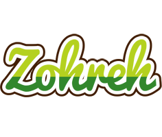 Zohreh golfing logo