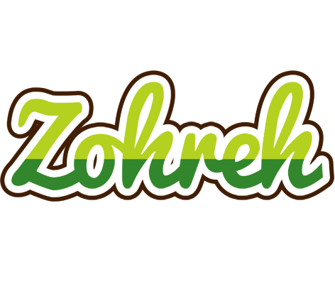 Zohreh golfing logo