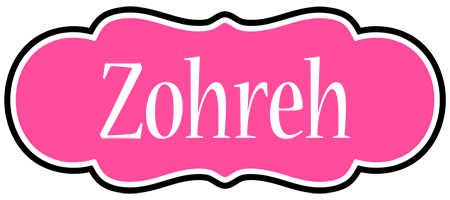 Zohreh invitation logo