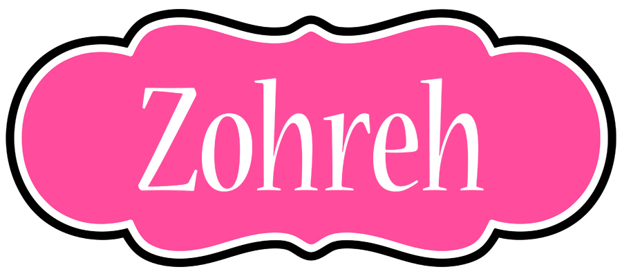 Zohreh invitation logo
