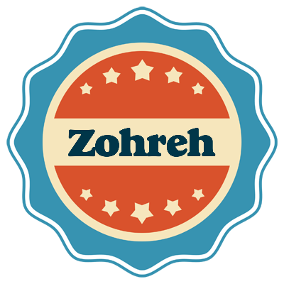 Zohreh labels logo